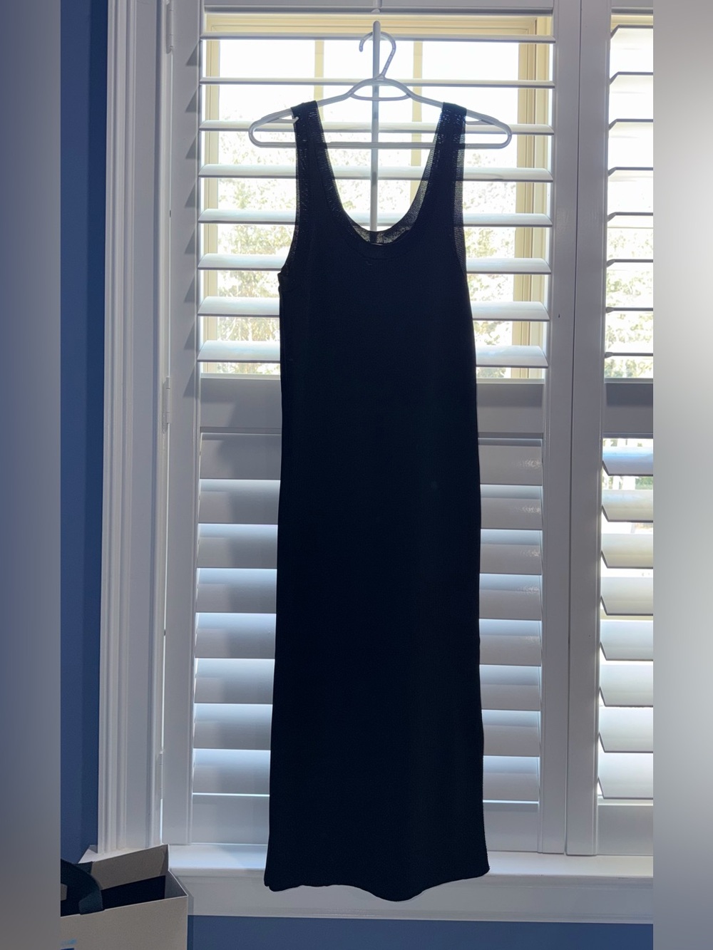 Amazon Black Sleeveless Maxi Dress